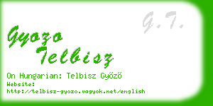 gyozo telbisz business card